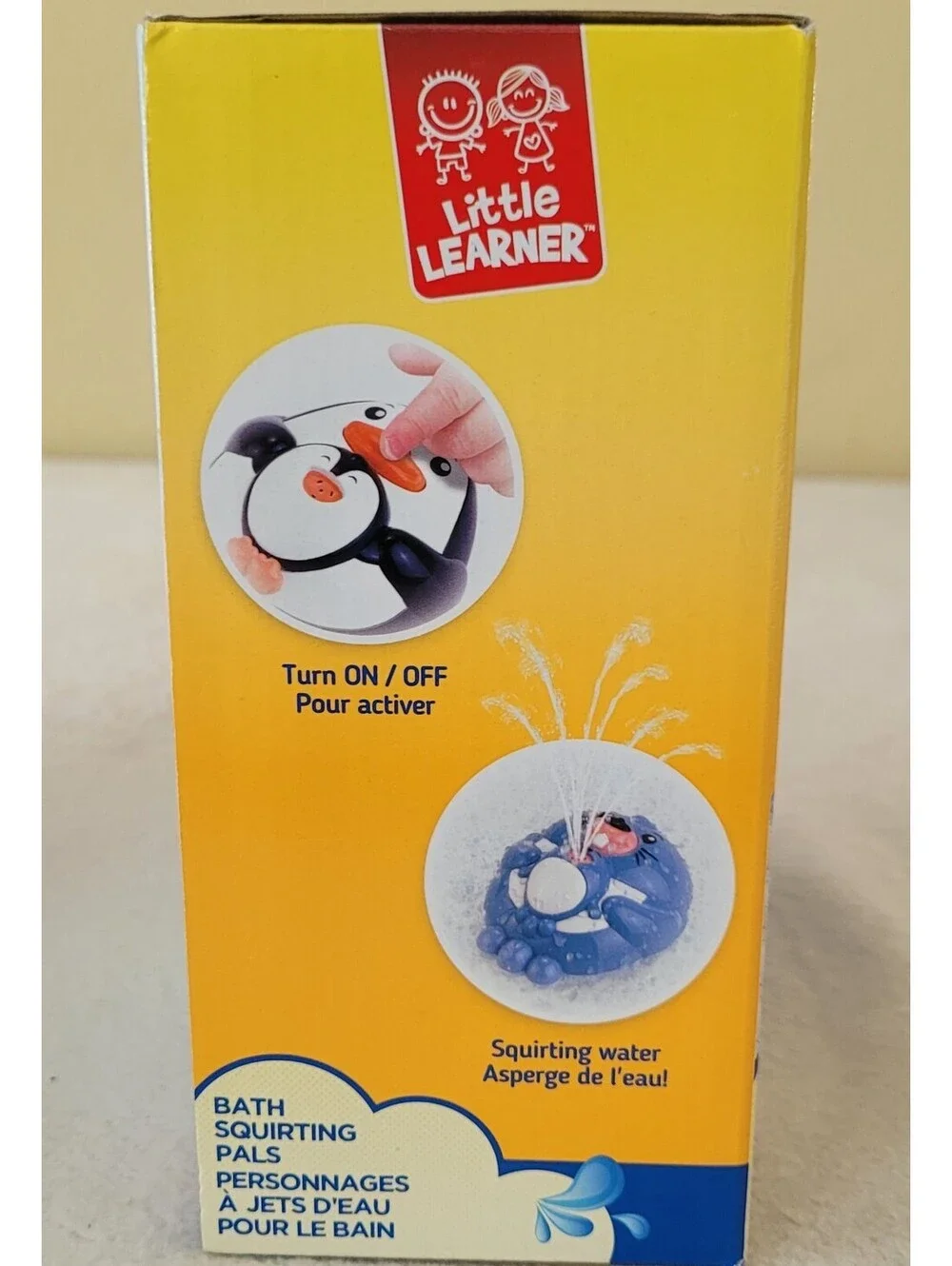 Little Learner Bath squirting Pals Motorized Toy Sea Oter Floats 12+ Months